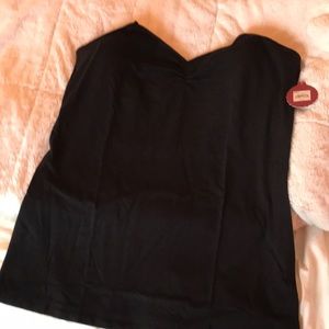 Black Cami with Built-In Shelf Bra